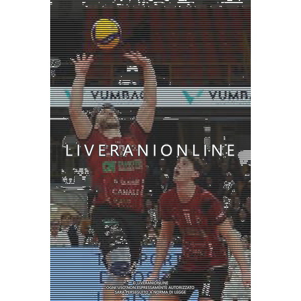 Reggio Calabria 16/03/2025 PalaCalafiore Volley Maschile Serie A3 Play Off Domotek vs Aurispa Lecce. In foto Pugliatti e Murabito Domotek Foto Pasquale Garreffa Agenzia Aldo Liverani SAS