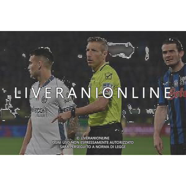 Atalanta vs Inter nella foto l\'arbitro Davide Massa di Imperia Bergamo 16-03-2025 Gewiss Stadium Campionato Serie A Enilive - 29a giornata foto Roberto Garavaglia/Agenzia Aldo Liverani sas- AGENZIA ALDO LIVERANI SAS
