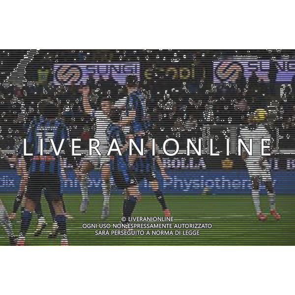 Atalanta vs Inter nella foto Carlos Augusto (Inter), coperto, segna il gol dell\'1 a 0 Bergamo 16-03-2025 Gewiss Stadium Campionato Serie A Enilive - 29a giornata foto Roberto Garavaglia/Agenzia Aldo Liverani sas- AGENZIA ALDO LIVERANI SAS