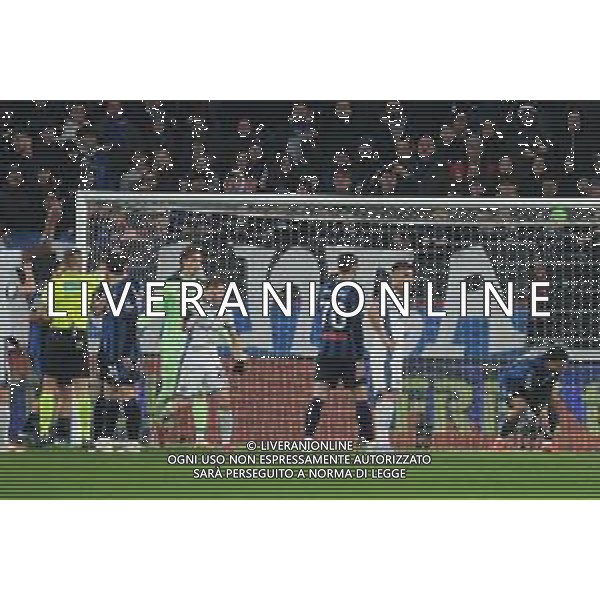 TVAF-Bergamo 16.03.2025 Gewiss Stadium ©Alessandro Falzone/Agenzia Aldo Liverani Atalanta vs Inter Campionato Calcio Serie A Enilive 2024/2025 29a giornata Nella foto: espulsione di ederson ©FALZONE - AGENZIA ALDO LIVERANI SAS