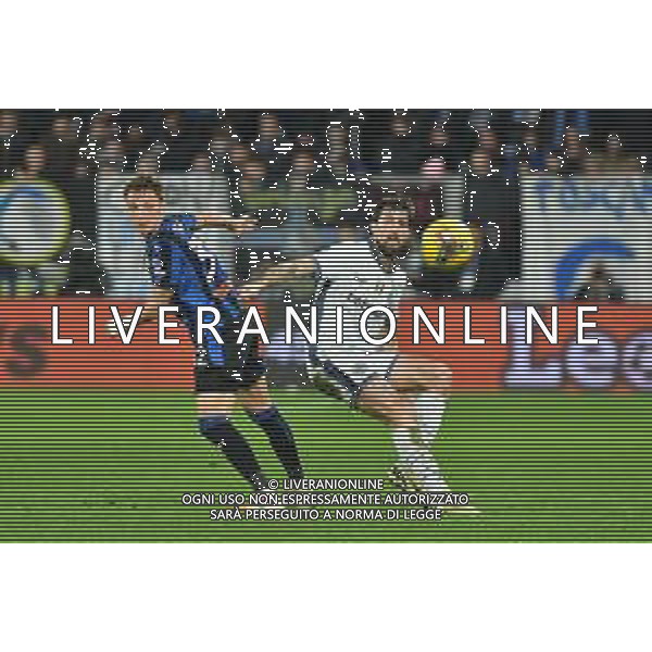 TVAF-Bergamo 16.03.2025 Gewiss Stadium ©Alessandro Falzone/Agenzia Aldo Liverani Atalanta vs Inter Campionato Calcio Serie A Enilive 2024/2025 29a giornata Nella foto: Mateo Retegui -Acerbi Francesco ©FALZONE - AGENZIA ALDO LIVERANI SAS