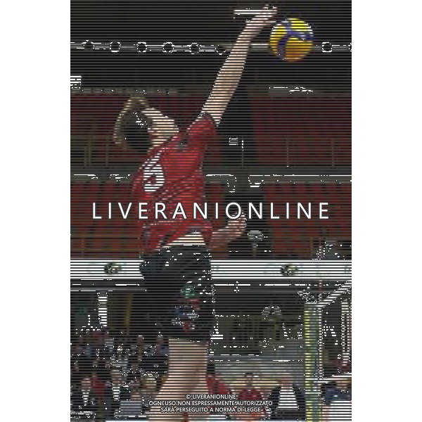 Reggio Calabria 16/03/2025 Volley Maschile Play Off Campionato serie A3. Domotek RC vs Aurispa Lecce. In foto: Zappoli Domotek RC . Foto: Pasquale Garreffa Agenzia Liverani SAS