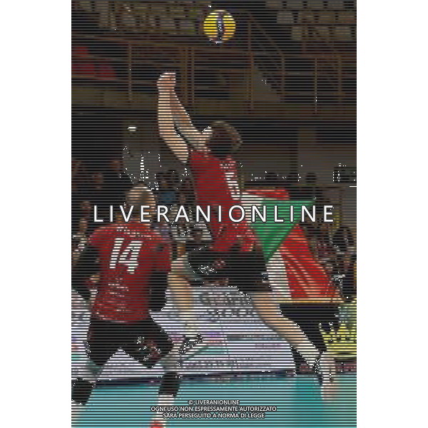 Reggio Calabria 16/03/2025 Volley Maschile Play Off Campionato serie A3. Domotek RC vs Aurispa Lecce. In foto: Zappoli Domotek RC . Foto: Pasquale Garreffa Agenzia Liverani SAS