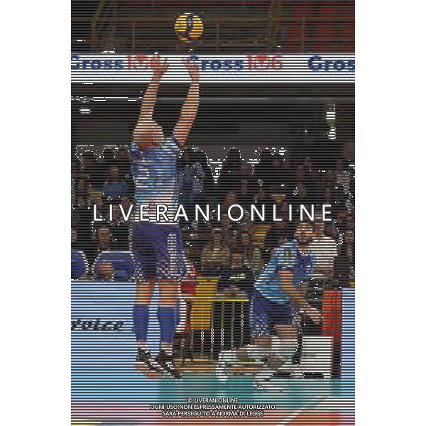 Reggio Calabria 16/03/2025 Volley Maschile Play Off Campionato serie A3. Domotek RC vs Aurispa Lecce. In foto: Fabbroni Aurispa Lecce . Foto: Pasquale Garreffa Agenzia Liverani SAS