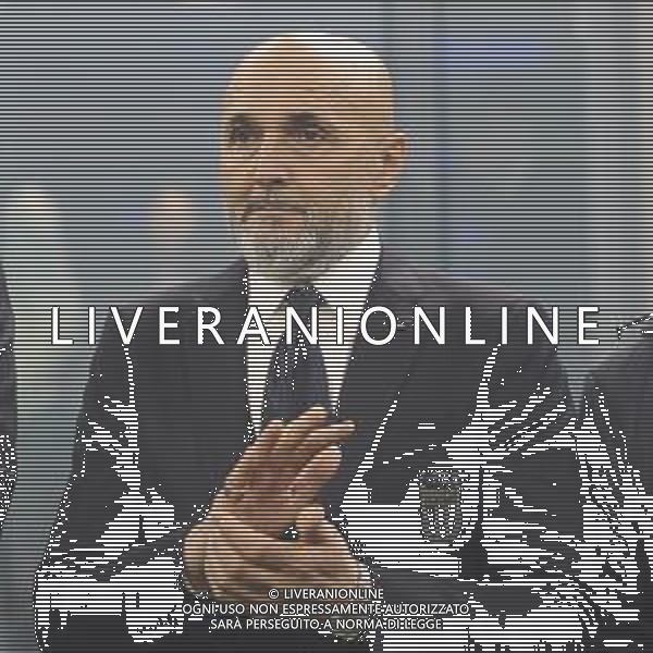 Luciano Spalletti Head Coach of Italy during Italy vs Germany, Quarter-finals, 1st leg of Uefa Nations League 2025, game at Giuseppe Meazza - San Siro stadium in Milano (MI), Italy, on March 20, 2025. (Photo by Davide Casentini)- AGENZIA ALDO LIVERANI SAS