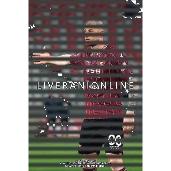 TVEM March 15, 2025 Bari, Italy - SSC Bari vs US Salernitana - Italian soccer serie B 2024/25 - San Nicola Stadium. In the pic: Alberto Cerri of US Salernitana foto emmanuele mstrodonato-ag ald liverani sas