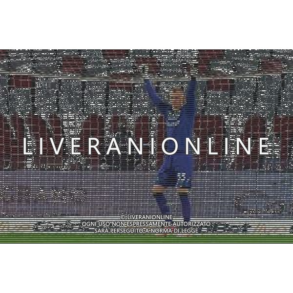 TVEM March 15, 2025 Bari, Italy - SSC Bari vs US Salernitana - Italian soccer serie B 2024/25 - San Nicola Stadium. In the pic: Oliver Christensen of US Salernitana foto emmanuele mstrodonato-ag ald liverani sas