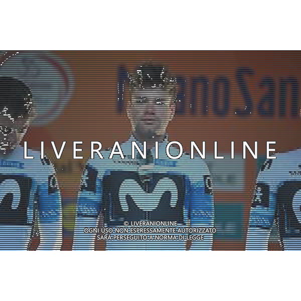 21-03-2025 Presentazione Squadre Milano - Sanremo 2025; 2025, Movistar; Milesi, Lorenzo; Pavia; foto stefano sirotti-ag aldo liverani sas