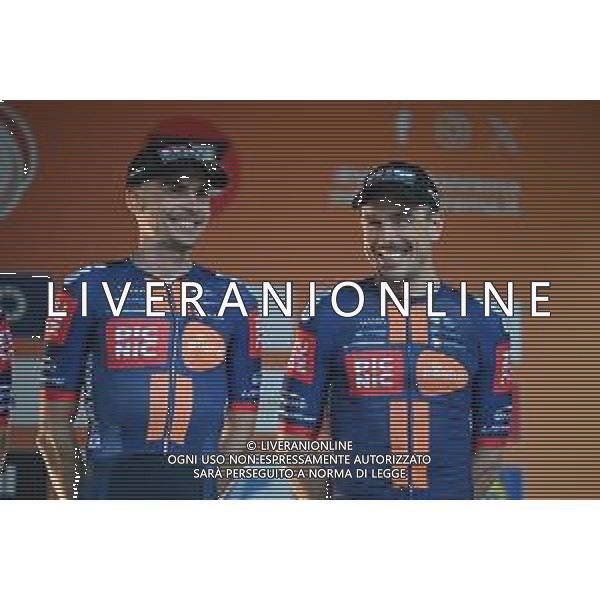 21-03-2025 Presentazione Squadre Milano - Sanremo 2025; 2025, Picnic - Postnl; Degenkolb, John; Barguil, Warren; Pavia; foto stefano sirotti-ag aldo liverani sas