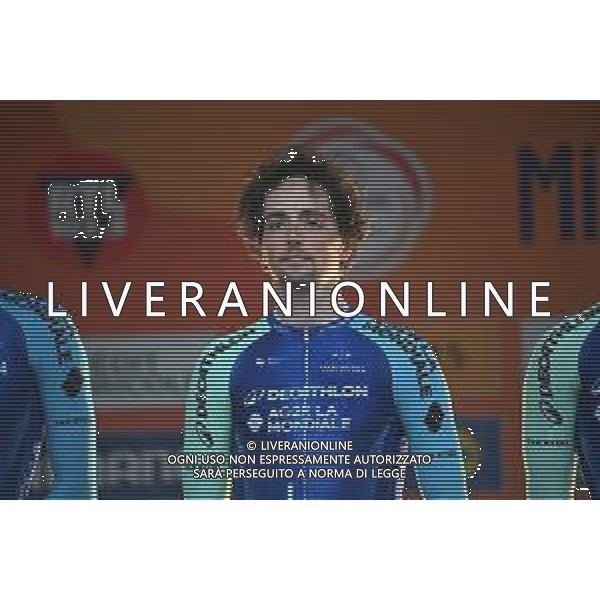 21-03-2025 Presentazione Squadre Milano - Sanremo 2025; 2025, Decathlon - Ag2r La Mondiale; Lafay, Victor; Pavia; foto stefano sirotti-ag aldo liverani sas