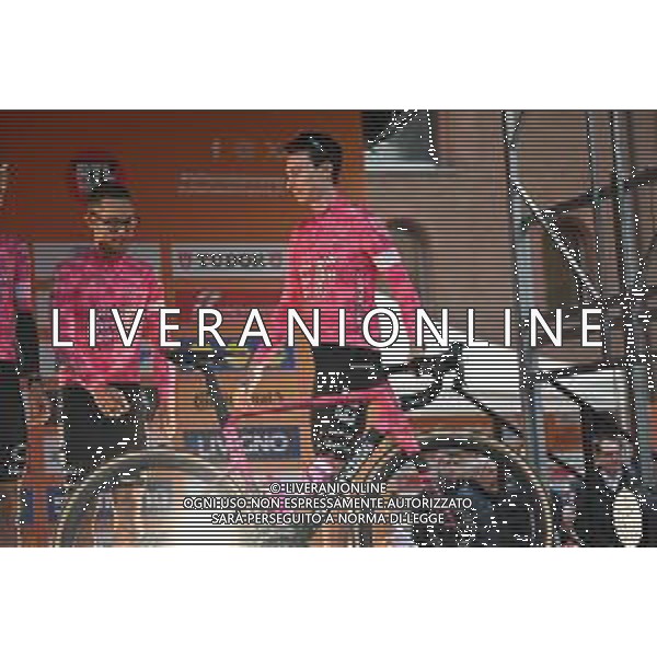 21-03-2025 Presentazione Squadre Milano - Sanremo 2025; 2025, Ef Education - Easypost; Powless, Neilson; Pavia; foto stefano sirotti-ag aldo liverani sas