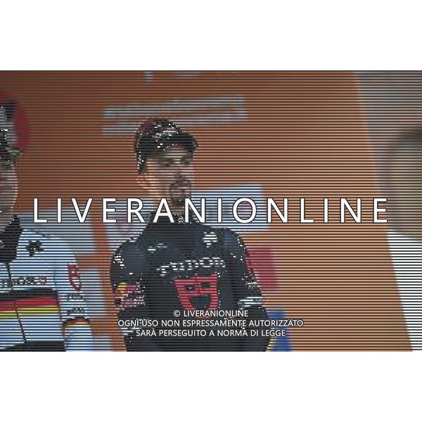 21-03-2025 Presentazione Squadre Milano - Sanremo 2025; 2025, Tudor; Alaphilippe, Julian; Pavia; foto stefano sirotti-ag aldo liverani sas