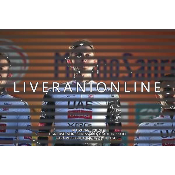 21-03-2025 Presentazione Squadre Milano - Sanremo 2025; 2025, Uae Team Emirates - Xrg; Politt, Nils; Pavia; FOTO STEFANO SIROTTI-AG ALDO LIVERANI SAS