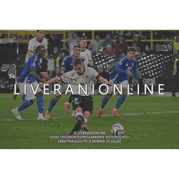 TVRG Germania vs Italia nella foto Joshua Kimmich (Germania) segna il gol dell\'1 a 0 Dortmund (GER) 23-03-2025 Westfalenstadion - Signal Iduna Park UEFA Nations League - Lega A Quarti di finale - gara di ritorno foto Roberto Garavaglia/Agenzia Aldo Liverani sas