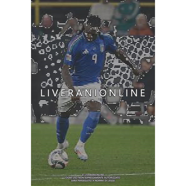 TVRG Germania vs Italia nella foto Moise Kean (Italia) Dortmund (GER) 23-03-2025 Westfalenstadion - Signal Iduna Park UEFA Nations League - Lega A Quarti di finale - gara di ritorno foto Roberto Garavaglia/Agenzia Aldo Liverani sas