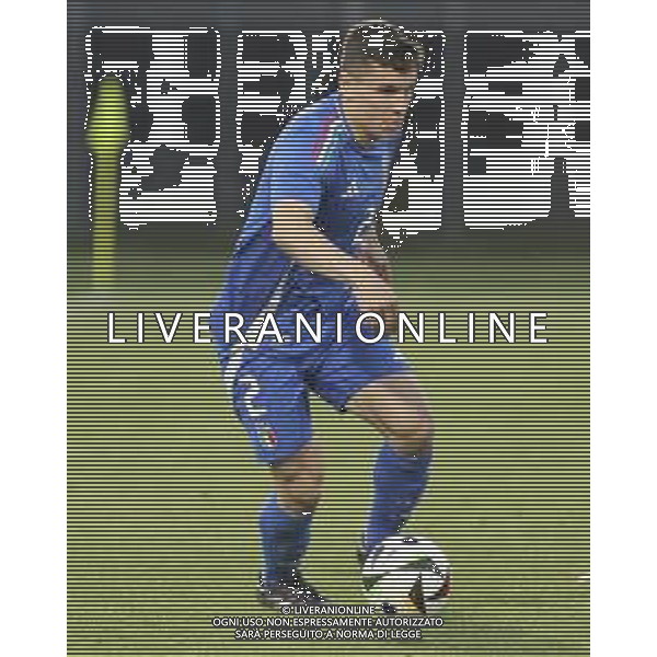 during Italy U21 vs Denmark U21, friendly match before Under21 Championship Slovakia 2025, game at Piercesare Tombolato stadium in Cittadella (PD), Italy, on March 24, 2025. (Photo by Davide Casentini)