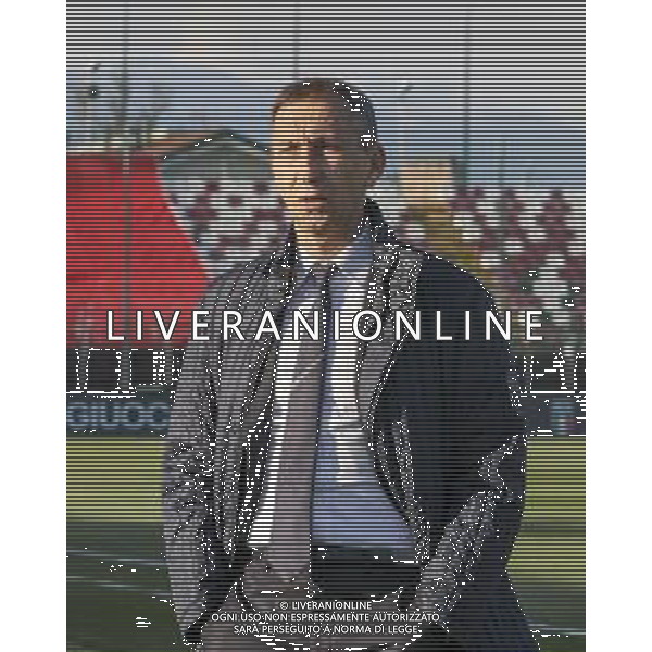 Carmine Nunziata Head Coach of of Italy during pich visit before Italy U21 vs Denmark U21, friendly match before Under21 Championship Slovakia 2025, game at Piercesare Tombolato stadium in Cittadella (PD), Italy, on March 24, 2025. (Photo by Davide Casentini) AG ALDO LIVERANI SAS