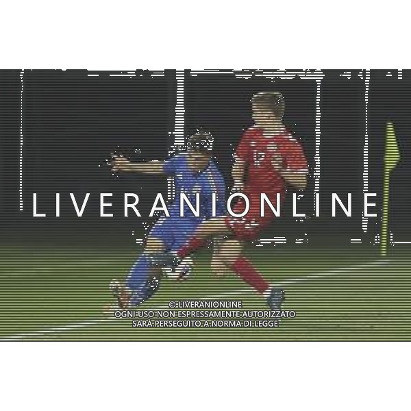 during Italy U21 vs Denmark U21, friendly match before Under21 Championship Slovakia 2025, game at Piercesare Tombolato stadium in Cittadella (PD), Italy, on March 24, 2025. (Photo by Davide Casentini) AG ALDO LIVERANI SAS