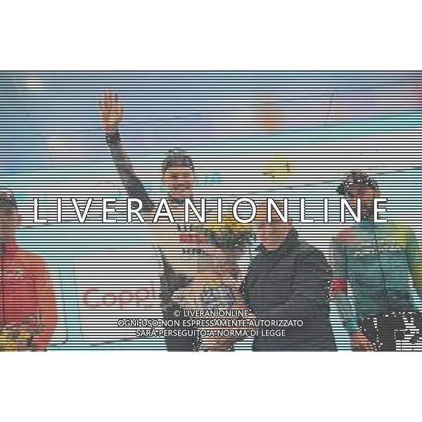 27-03-2025 Settimana Internazionale Coppi E Bartali; Tappa 03 Riccione - Cesena; 2025, Uae Team Emirates - Xrg; Vine, Jai; Dagnoni, Cordiano; Cesena; ©SIROTTI - AGENZIA ALDO LIVERANI SAS