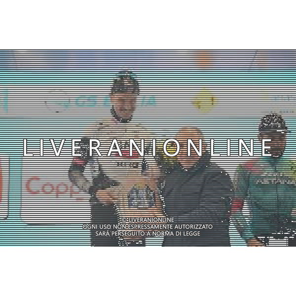 27-03-2025 Settimana Internazionale Coppi E Bartali; Tappa 03 Riccione - Cesena; 2025, Uae Team Emirates - Xrg; Vine, Jai; Dagnoni, Cordiano; Cesena; ©SIROTTI - AGENZIA ALDO LIVERANI SAS