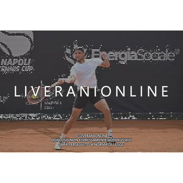 Challanger Napoli 2025 Quarti di finale 28/03/2025 Nella foto: Federico Arnaboldi Foto Andrea Rosito-Agenzia Liverani Sas -Tennis Napoli Cup, Atp Challenger 125, presso il Tennis Club Napoli 28.03.2025.