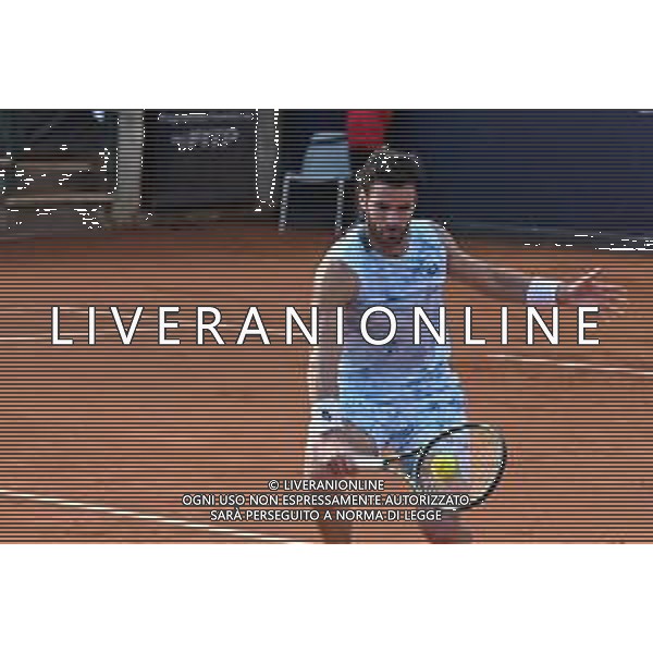 Challanger Napoli 2025 Quarti di finale 28/03/2025 Nella foto: Andrea Pellegrino Foto Andrea Rosito-Agenzia Liverani Sas -Tennis Napoli Cup, Atp Challenger 125, presso il Tennis Club Napoli 28.03.2025.