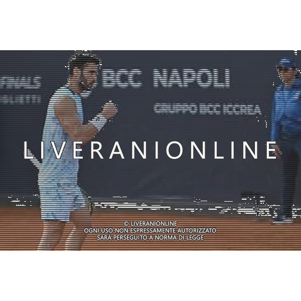 Challanger Napoli 2025 Quarti di finale 28/03/2025 Nella foto: Andrea Pellegrino Foto Andrea Rosito-Agenzia Liverani Sas -Tennis Napoli Cup, Atp Challenger 125, presso il Tennis Club Napoli 28.03.2025.