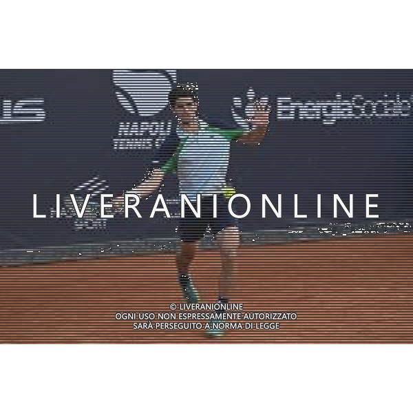 Challanger Napoli 2025 Quarti di finale 28/03/2025 Nella foto: Pierre-Hugues Herbert Foto Andrea Rosito-Agenzia Liverani Sas -Tennis Napoli Cup, Atp Challenger 125, presso il Tennis Club Napoli 28.03.2025.