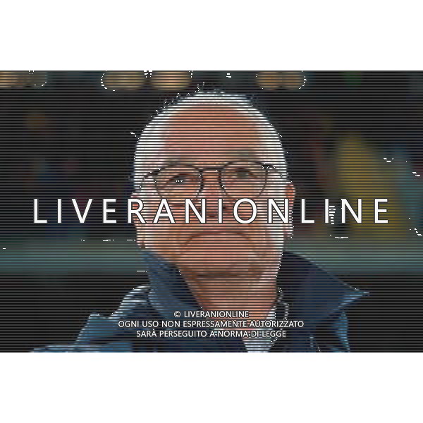TVEM March 29, 2025 Lecce, Italy - US Lecce vs AS Roma - Italian soccer serie A 2024/25 - Via Del Mare Stadium. In the pic: coach Claudio Ranieri of AS Roma ©TVEM Emmanuele Mastrodonato - AGENZIA ALDO LIVERANI SAS