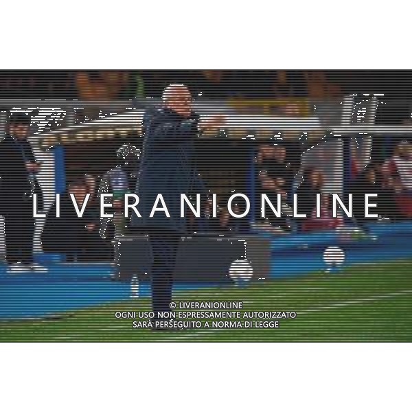 TVEM March 29, 2025 Lecce, Italy - US Lecce vs AS Roma - Italian soccer serie A 2024/25 - Via Del Mare Stadium. In the pic: coach Claudio Ranieri of AS Roma ©TVEM Emmanuele Mastrodonato - AGENZIA ALDO LIVERANI SAS