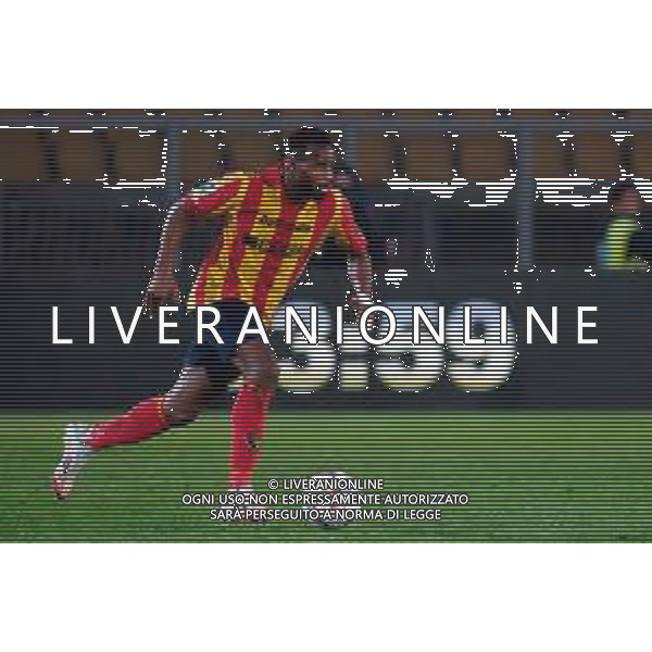 TVEM March 29, 2025 Lecce, Italy - US Lecce vs AS Roma - Italian soccer serie A 2024/25 - Via Del Mare Stadium. In the pic: Lassana Coulibaly of US Lecce ©TVEM Emmanuele Mastrodonato - AGENZIA ALDO LIVERANI SAS