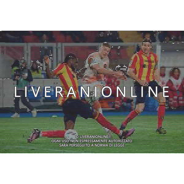 TVEM March 29, 2025 Lecce, Italy - US Lecce vs AS Roma - Italian soccer serie A 2024/25 - Via Del Mare Stadium. In the pic: Artem Dovbyk of AS Roma scores a goal of 0-1 ©TVEM Emmanuele Mastrodonato - AGENZIA ALDO LIVERANI SAS