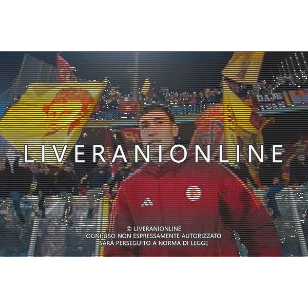 TVEM March 29, 2025 Lecce, Italy - US Lecce vs AS Roma - Italian soccer serie A 2024/25 - Via Del Mare Stadium. In the pic: Matias Soule’ of AS Roma ©TVEM Emmanuele Mastrodonato - AGENZIA ALDO LIVERANI SAS
