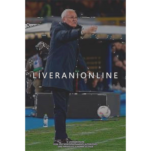 TVEM March 29, 2025 Lecce, Italy - US Lecce vs AS Roma - Italian soccer serie A 2024/25 - Via Del Mare Stadium. In the pic: coach Claudio Ranieri of AS Roma ©TVEM Emmanuele Mastrodonato - AGENZIA ALDO LIVERANI SAS