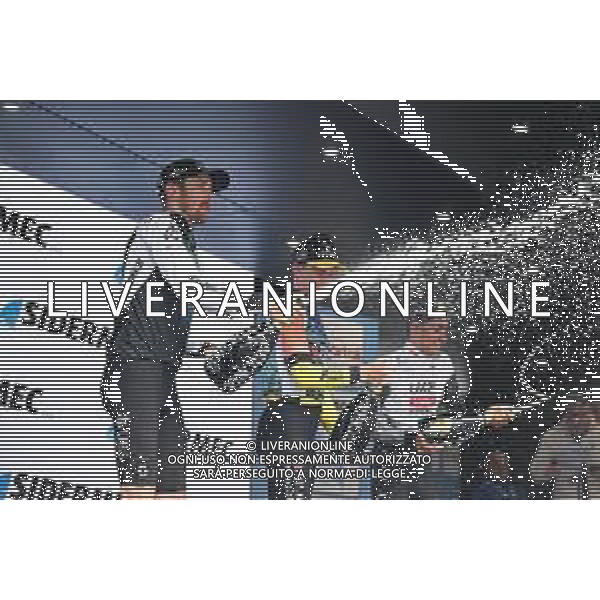 29-03-2025 Settimana Internazionale Coppi E Bartali; Tappa 05 Brisighella - Forli; 2025, Visma - Lease A Bike; 2025, Q36.5; 2025, Uae Team Emirates - Xrg; Tulett, Ben; Donovan, Mark; Arrieta, Igor; Forli; ©SIROTTI - AGENZIA ALDO LIVERANI SAS