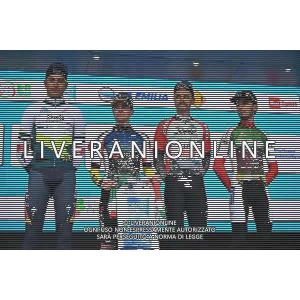 29-03-2025 Settimana Internazionale Coppi E Bartali; Tappa 05 Brisighella - Forli; 2025, Visma - Lease A Bike; 2025, Red Bull - Bora Hansgrohe Development; 2025, Uae Team Emirates - Xrg; 2025, Jcl Team Ukyo; Tulett, Ben; Donati, Davide; Vine, Jai; Cabedo, Marc; Forli; ©SIROTTI - AGENZIA ALDO LIVERANI SAS