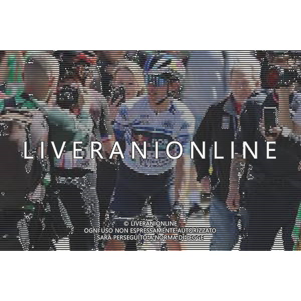 30-03-2025 Vuelta A Catalunya; Tappa 07 Barcelona - Barcelona; 2025, Red Bull - Bora Hansgrohe; 2025, Ineos Grenadiers; Roglic, Primoz; Geraint, Thomas; Barcelona; ©SIROTTI - AGENZIA ALDO LIVERANI SAS