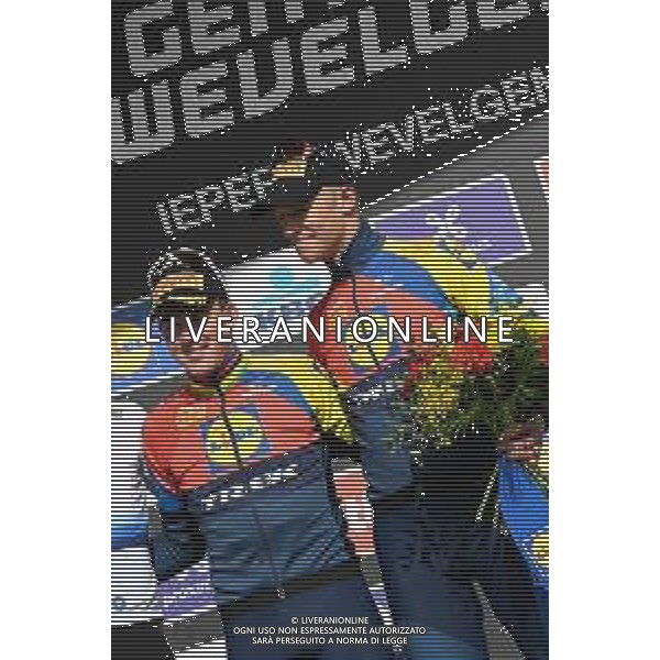 30-03-2025 Gent - Wevelgem; 2025, Lidl - Trek; Pedersen, Mads; Milan, Jonathan; Wevelgem; ©SIROTTI - AGENZIA ALDO LIVERANI SAS