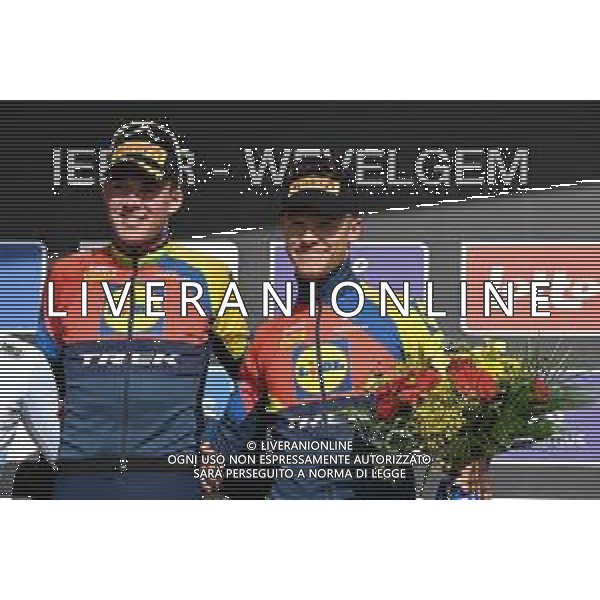 30-03-2025 Gent - Wevelgem; 2025, Lidl - Trek; Pedersen, Mads; Milan, Jonathan; Wevelgem; ©SIROTTI - AGENZIA ALDO LIVERANI SAS