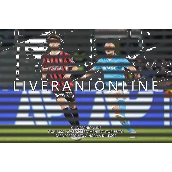 NAPOLI vs MILAN Campionato Calcio Serie A 30-03-2025 Nella Foto: Joao Felix, Stanislav Lobotka Foto Mosca, Ag.Liverani