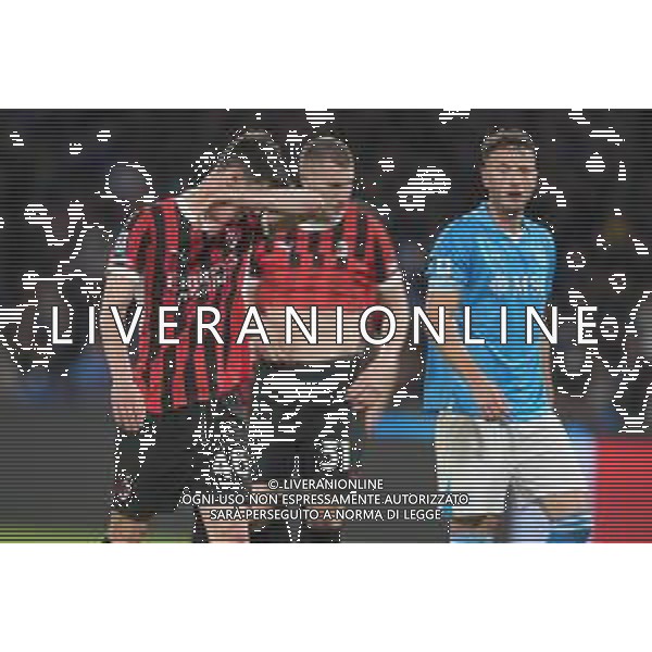 NAPOLI vs MILAN Campionato Calcio Serie A 30-03-2025 Nella Foto: delusione fine gara Milan, Matteo Gabbia Foto Mosca, Ag.Liverani- AGENZIA ALDO LIVERANI SAS