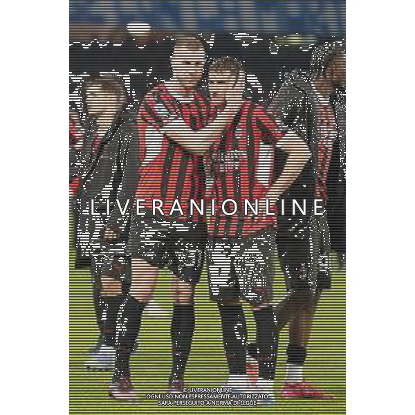NAPOLI vs MILAN Campionato Calcio Serie A 30-03-2025 Nella Foto: delusione fine gara Strahinja Pavlovic, Santiago Gimenez Foto Mosca, Ag.Liverani- AGENZIA ALDO LIVERANI SAS