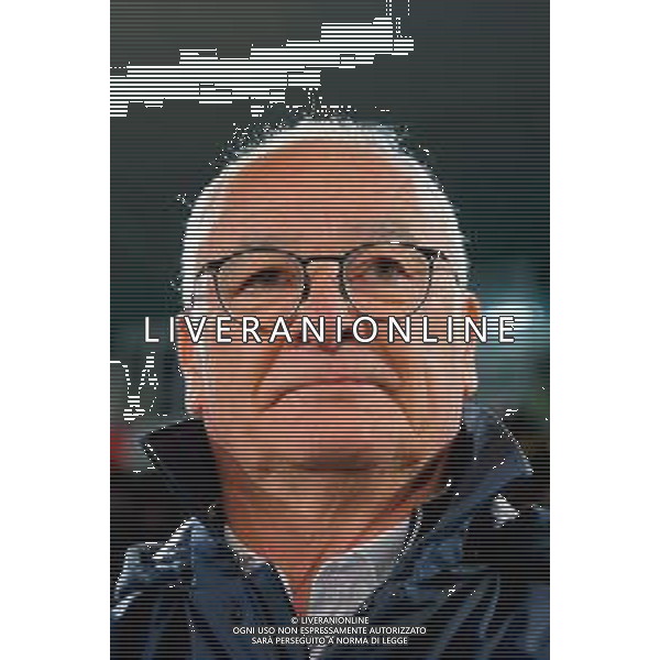 TVEM March 29, 2025 Lecce, Italy - US Lecce vs AS Roma - Italian soccer serie A 2024/25 - Via Del Mare Stadium. In the pic: coach Claudio Ranieri of AS Roma ©TVEM Emmanuele Mastrodonato - AGENZIA ALDO LIVERANI SAS