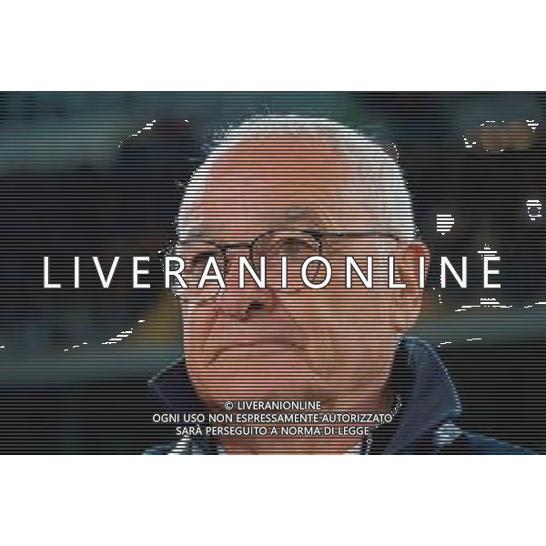 TVEM March 29, 2025 Lecce, Italy - US Lecce vs AS Roma - Italian soccer serie A 2024/25 - Via Del Mare Stadium. In the pic: coach Claudio Ranieri of AS Roma ©TVEM Emmanuele Mastrodonato - AGENZIA ALDO LIVERANI SAS