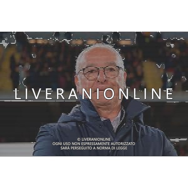 TVEM March 29, 2025 Lecce, Italy - US Lecce vs AS Roma - Italian soccer serie A 2024/25 - Via Del Mare Stadium. In the pic: coach Claudio Ranieri of AS Roma ©TVEM Emmanuele Mastrodonato - AGENZIA ALDO LIVERANI SAS