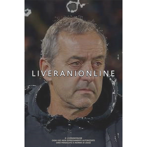 TVEM March 29, 2025 Lecce, Italy - US Lecce vs AS Roma - Italian soccer serie A 2024/25 - Via Del Mare Stadium. In the pic: coach Marco Giampaolo of US Lecce ©TVEM Emmanuele Mastrodonato - AGENZIA ALDO LIVERANI SAS