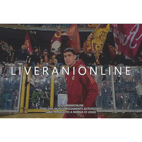 TVEM March 29, 2025 Lecce, Italy - US Lecce vs AS Roma - Italian soccer serie A 2024/25 - Via Del Mare Stadium. In the pic: Matias Soule’ of AS Roma ©TVEM Emmanuele Mastrodonato - AGENZIA ALDO LIVERANI SAS