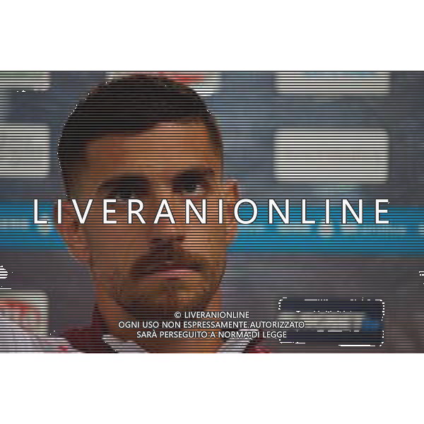 TVEM March 29, 2025 Lecce, Italy - US Lecce vs AS Roma - Italian soccer serie A 2024/25 - Via Del Mare Stadium. In the pic: Lorenzo Pellegrini of AS Roma ©TVEM Emmanuele Mastrodonato - AGENZIA ALDO LIVERANI SAS
