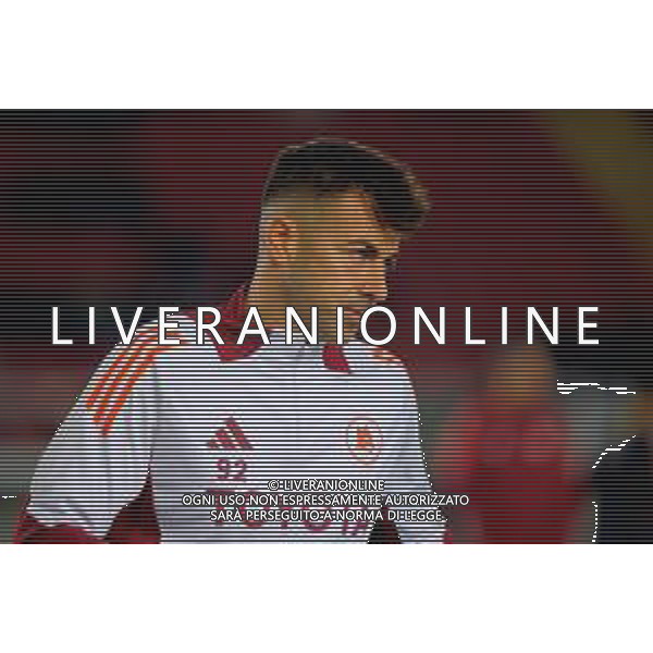 TVEM March 29, 2025 Lecce, Italy - US Lecce vs AS Roma - Italian soccer serie A 2024/25 - Via Del Mare Stadium. In the pic: Stephan El Shaarawy of AS Roma ©TVEM Emmanuele Mastrodonato - AGENZIA ALDO LIVERANI SAS