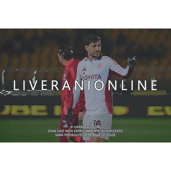 TVEM March 29, 2025 Lecce, Italy - US Lecce vs AS Roma - Italian soccer serie A 2024/25 - Via Del Mare Stadium. In the pic: Leandro Paredes of AS Roma ©TVEM Emmanuele Mastrodonato - AGENZIA ALDO LIVERANI SAS